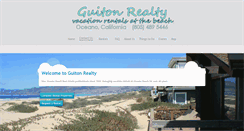Desktop Screenshot of guitonrealty.com
